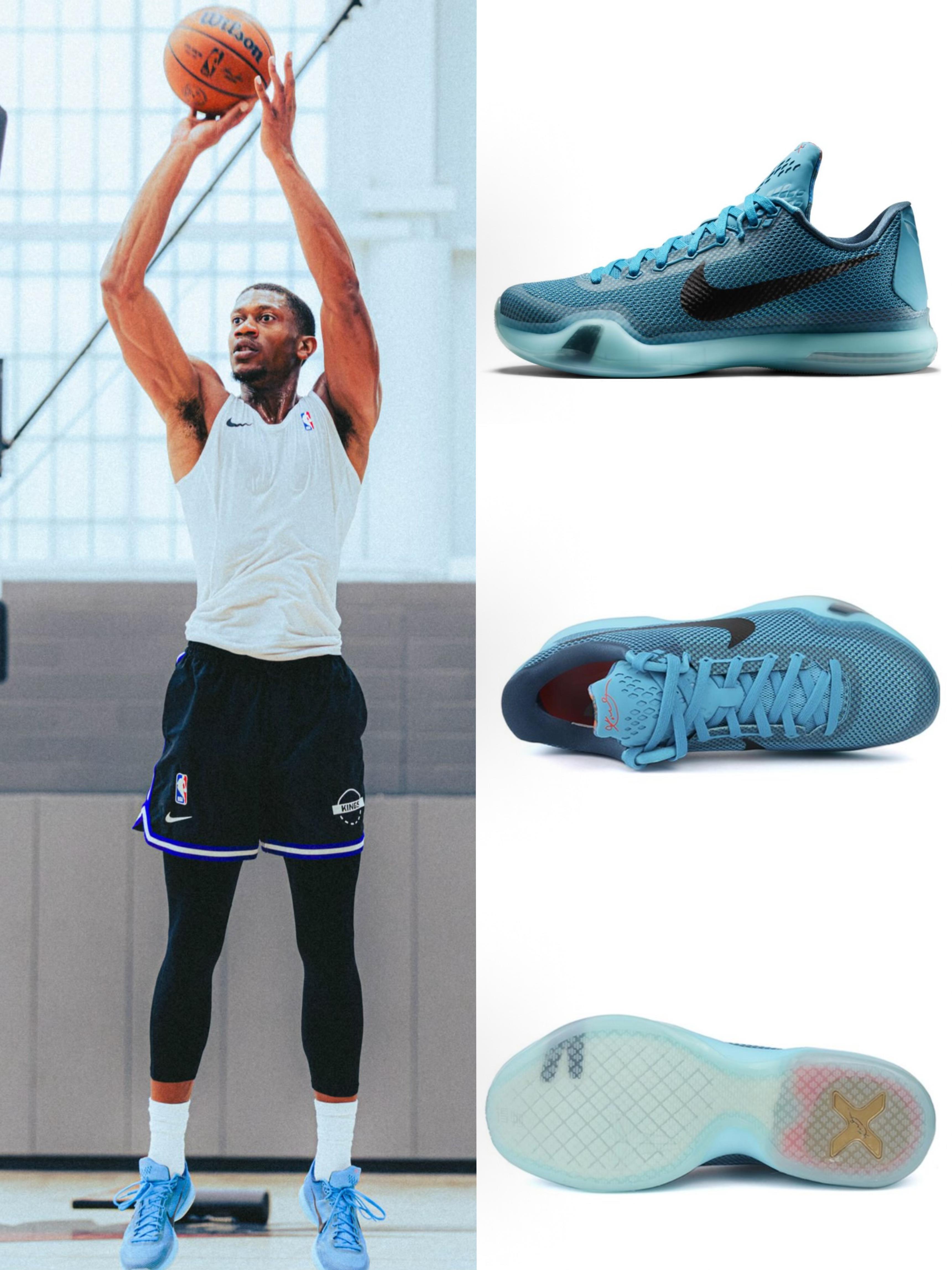 国王锋线🔥德安德烈·亨特上脚Nike Kobe10 5AM Flight